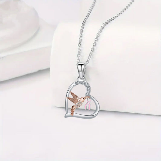 Heart-shaped Pendant Aiqingniao Necklace Gift