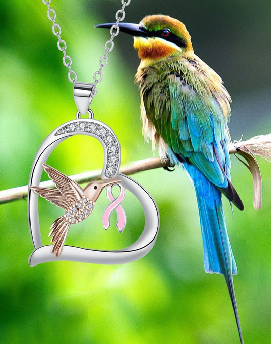 Heart-shaped Pendant Aiqingniao Necklace Gift